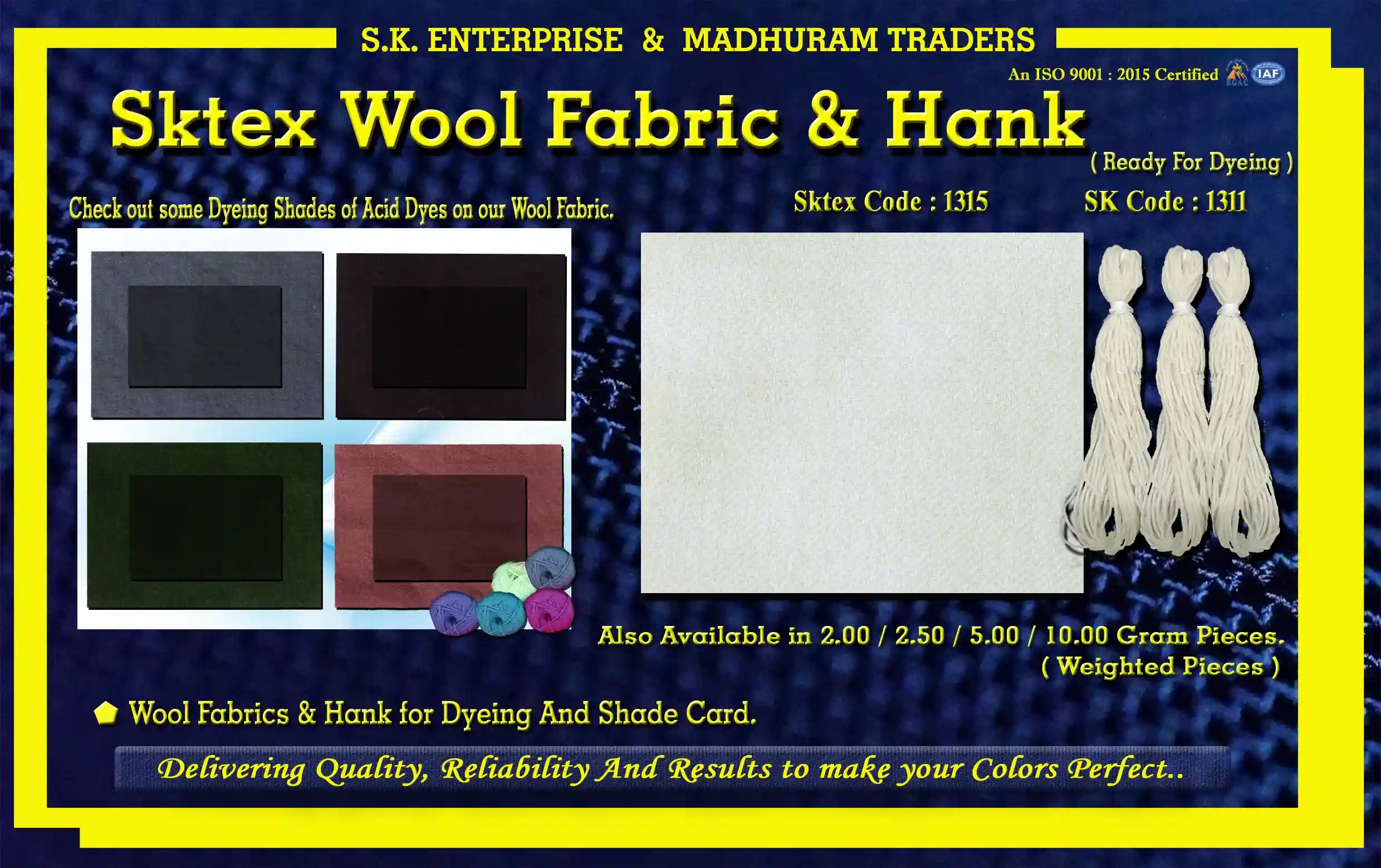 Woolen Fabric - S.K.Enterprise